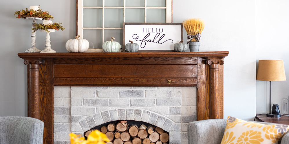 A New Mantel can Change an Entire Room!