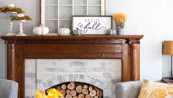 A New Mantel can Change an Entire Room!